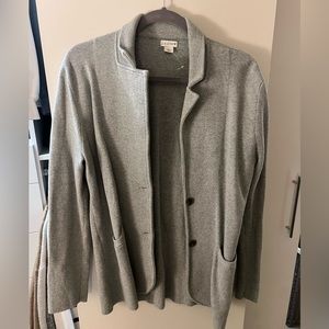 J crew collared cardigan